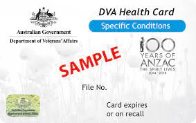 DVA White Health Card