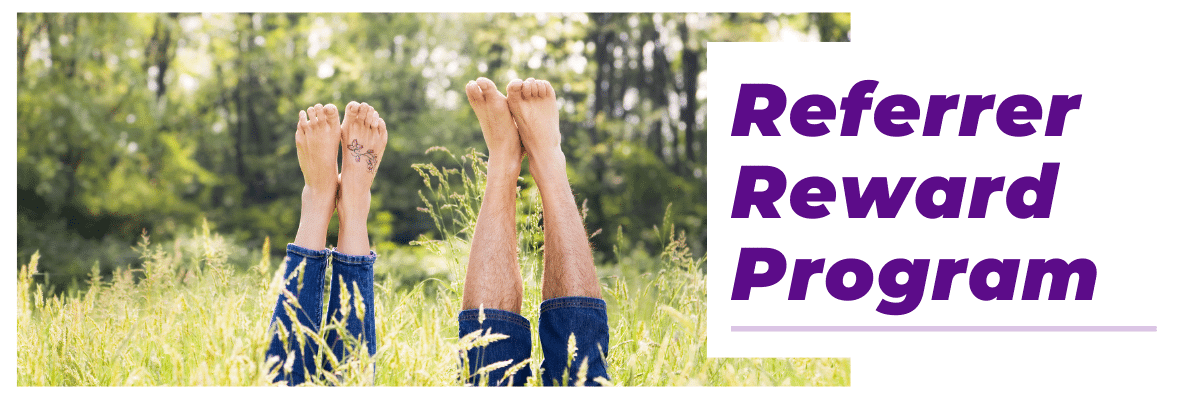 The Feet People referrer reward program