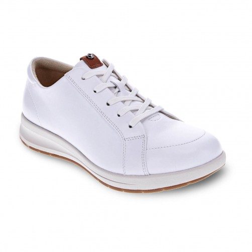 Revere Athen's Lace Up Sneaker in white