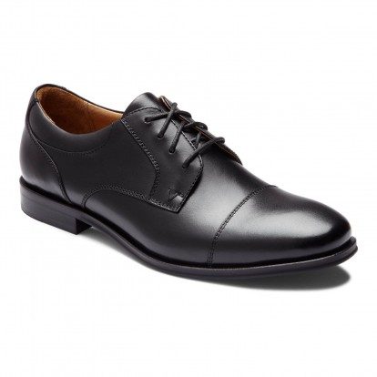 Vionic Shane Lace Up shoe in black 